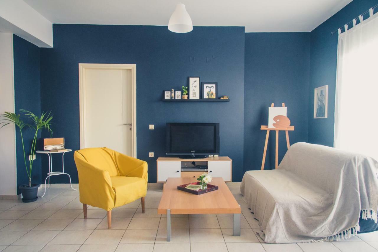 Cozy Spacious Apartment In The Heart Of Heraklion Екстериор снимка